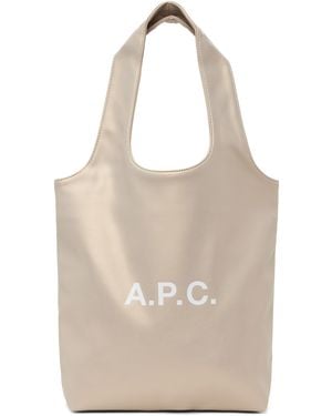 A.P.C. Ninon Small Tote - Natural