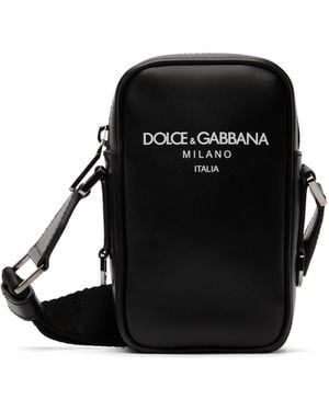 Dolce & Gabbana Small Printed Bag - Black