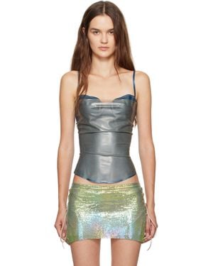 Poster Girl Tart Latex Top - Multicolour