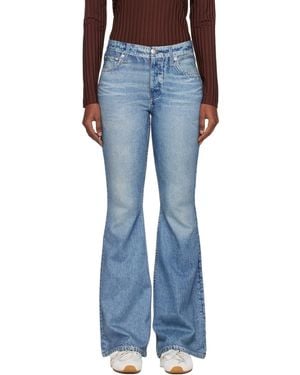 Rag & Bone Rb Miramar Dahlia Flare Jeans - Blue