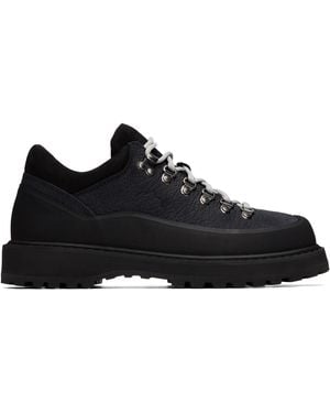 Diemme Cornaro Gomma Leather Boots - Black