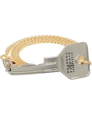 MM6 by Maison Margiela Key Bracelet - Metallic