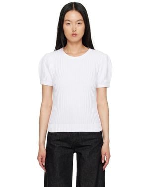 See By Chloé White Rib Jumper