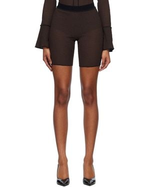 Yuzefi Underlay Shorts - Black