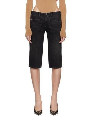 DIESEL De-Keate Denim Shorts - Black
