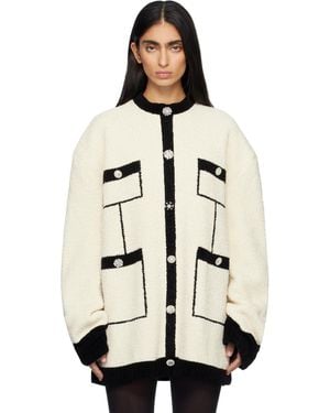 Marie Adam-Leenaerdt Off- Covered Tweed Jumper - Natural