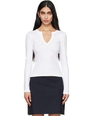 Flore Flore Iman Longsleeve T-Shirt - White