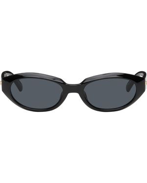 Le Specs Lunettes De Soleil Le Bijou Noires - Gris