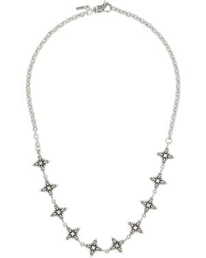 Emanuele Bicocchi Stella Ventis Crystal Necklace - White