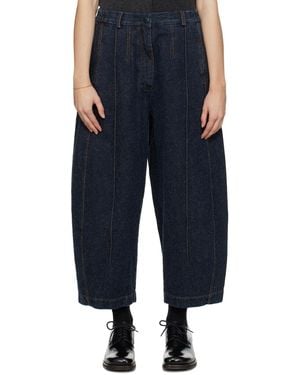 Cordera Curved Jeans - Blue