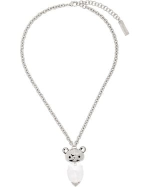 Jiwinaia Rilakkuma Edition Rock Crystal Necklace - Metallic