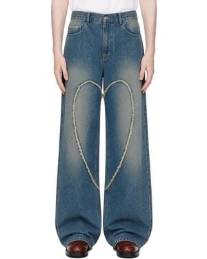 Carne Bollente Love Trousers 00's Jeans - Blue