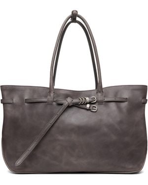 Marge Sherwood 'Grandma' Used Large Tote - Brown