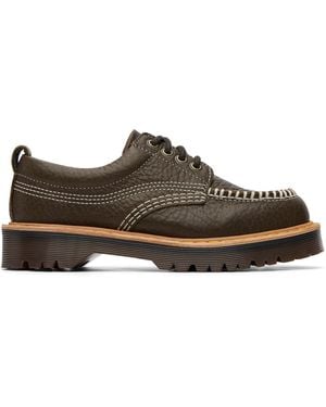 Dr. Martens Khaki Lowell Derbys - Brown