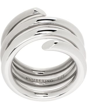 NUMBERING Bague #8403 Argentée - Métallisé