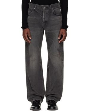 Enfants Riches Deprimes New Straight Leg Jeans - Black