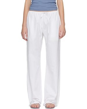 Matteau Drawcord Trousers - White