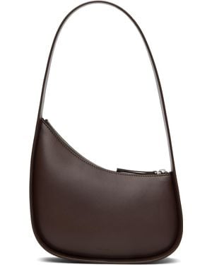 The Row Half Moon Bag - Brown