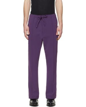 Needles Piping Cowboy Lounge Trousers - Purple