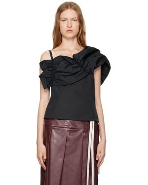Renaissance Renaissance Thea Bustier Blouse - Black
