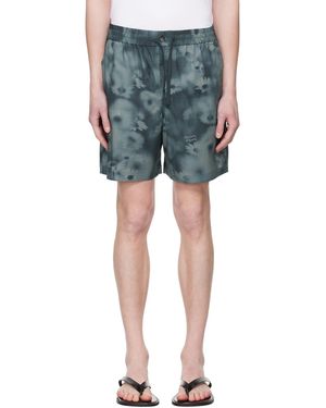 Maison Kitsuné Elasticated Shorts - Blue