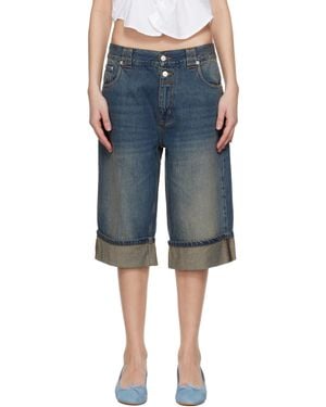 GIMAGUAS baggy Denim Shorts - Black