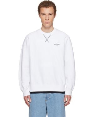 Givenchy Couture Seam Sweatshirt - White