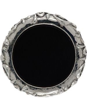 Emanuele Bicocchi Amulet Single Earring - Black