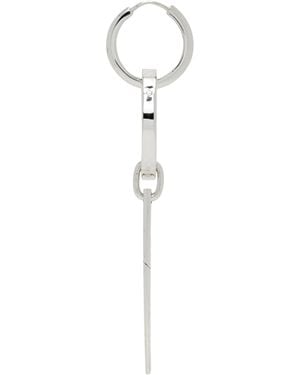 Parts Of 4 Hoop V2 Earring - Black