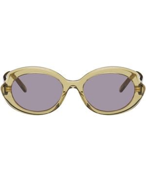 Loewe Swan Slim Sunglasses - Black