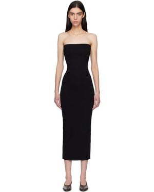 Leset Rio Bandeau Midi Dress - Black