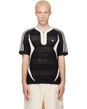adidas Originals Edison Chen Edition Clot Knit Jersey T-Shirt - Black