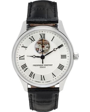 Frederique Constant Classics Heart Beat Automatic Watch - Black