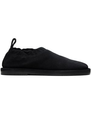 Studio Nicholson Korine Suede Slippers - Black