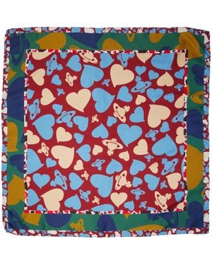 Vivienne Westwood Square Scarf - Blue