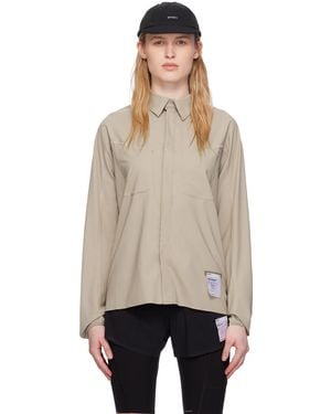 Satisfy River Shirt - Black