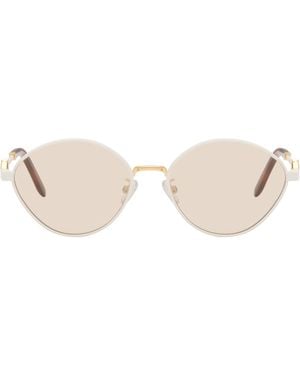 Fendi Ff Diamonds Sunglasses - Natural