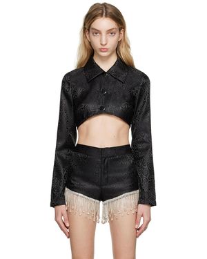 Kim Shui Ssense Exclusive Cloud Jacket - Black