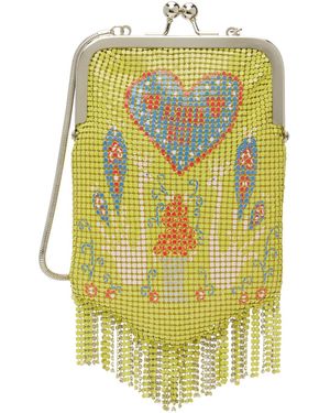 Anna Sui Ssense Exclusive Chainmail Purse - Yellow