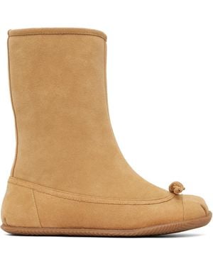 Abra Tall Baby Boots - Brown