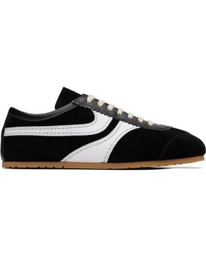 Dries Van Noten Suede Trainers - Black