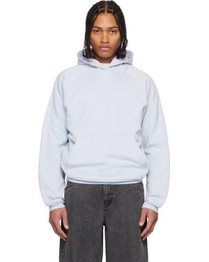 Dime Cursive Small Logo Hoodie - Blue