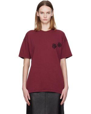 Willy Chavarria Proverb Easy T-Shirt - Red