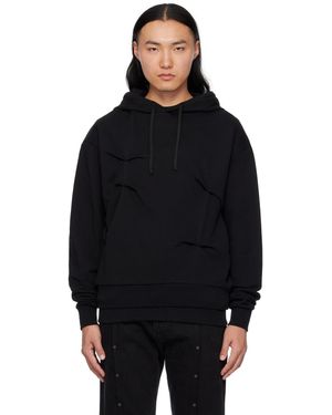 Kusikohc Multi Rivet Hoodie - Black