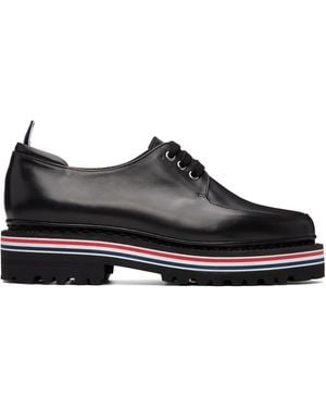 Thom Browne Vitello Calf All Terrain Sole Derbys - Black