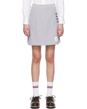 Thom Browne Box Pleat Miniskirt - Multicolor