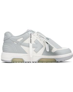 Off-White c/o Virgil Abloh ホワイト＆グレー Out Of Office スニーカー - ブラック