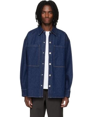Agolde Atticus Denim Shirt - Blue