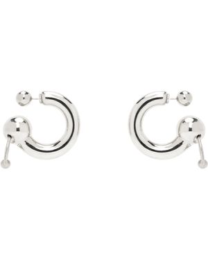 Jean Paul Gaultier 'The Ring' Earrings - Black