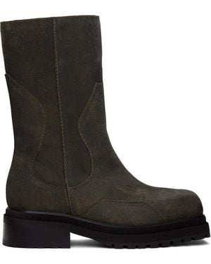 【関税込み】Eckhaus Latta グレー カウボーイブーツ Eckhaus Latta Boots | eBay